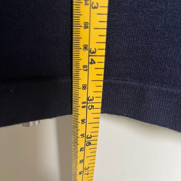 Karen Millen Knit mini-dress navy stripe size 2 - Picture 9 of 10